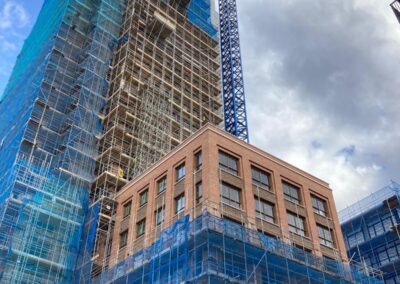 Image of buildings that Deep Group London provided brickwork blockwork for.