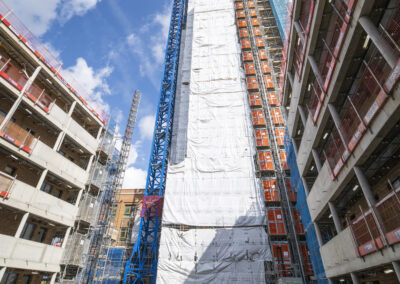 Image of buildings that Deep Group London provided brickwork blockwork for.