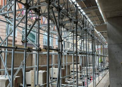 Image of building that Deep Group London provided SFS, scaffolding, Brickwork and Blockwork for.